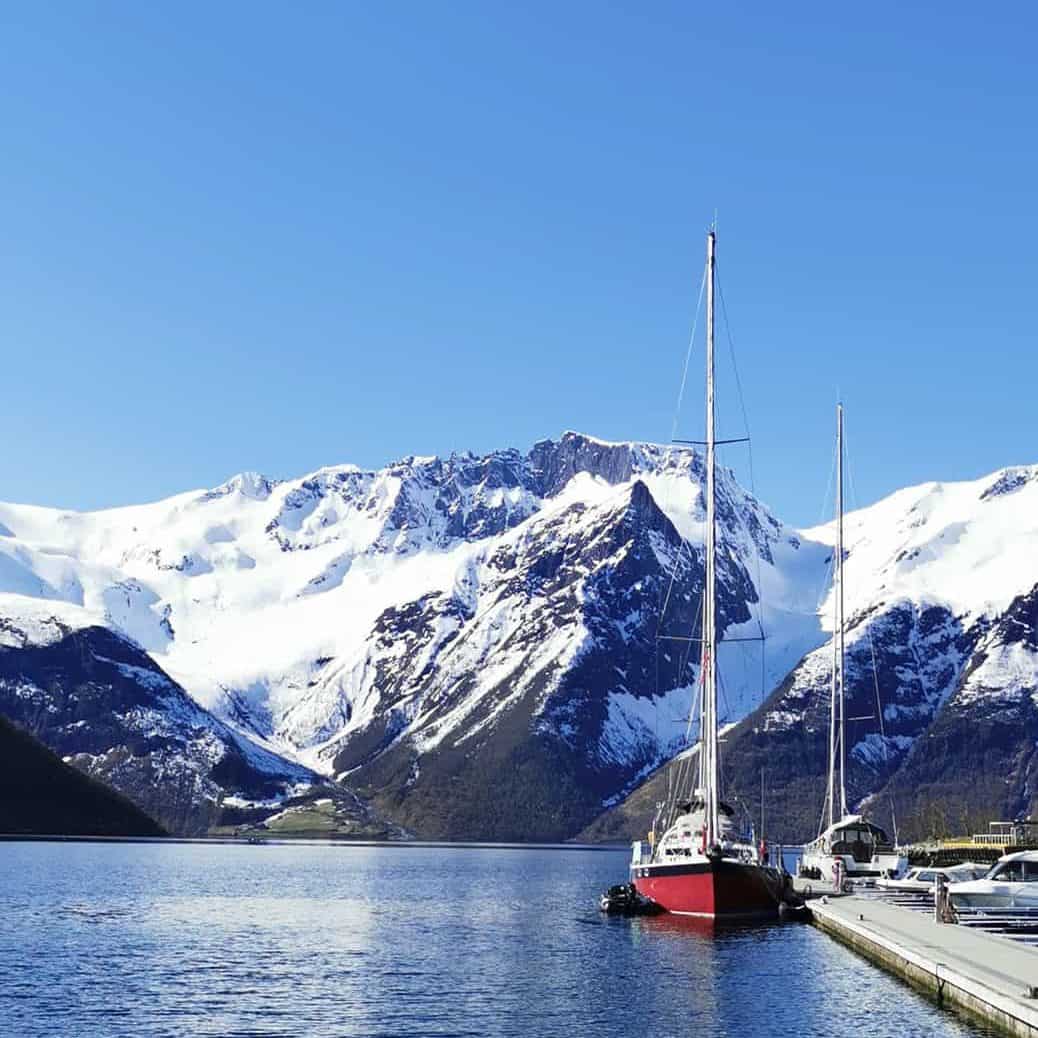 yacht ski touring sunnmore norway