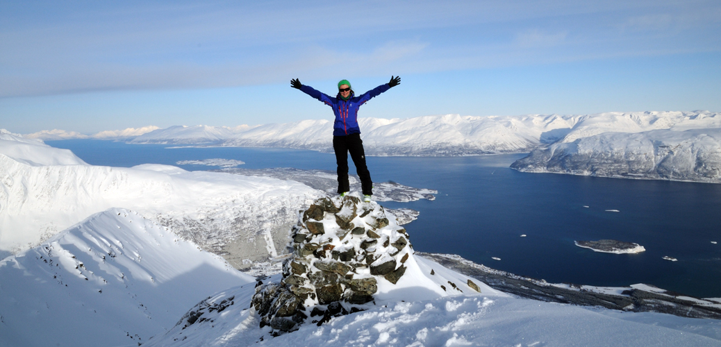 on the top lyngen