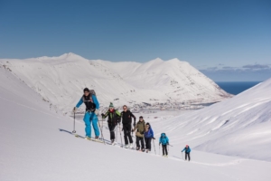 Skitour Islandski touring iceland